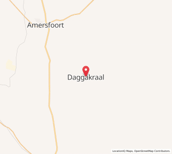 Map of Daggakraal, Mpumalanga
