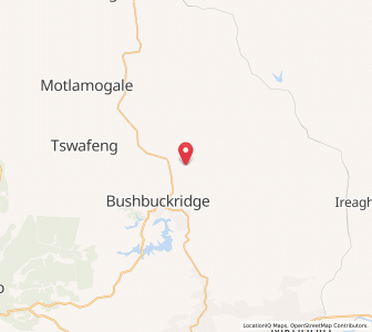 Map of Dwarsloop, Mpumalanga
