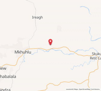 Map of eMakhazeni B, Mpumalanga
