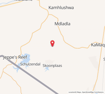 Map of Emtfuntini, Mpumalanga
