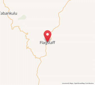 Map of Flagstaff, Eastern Cape