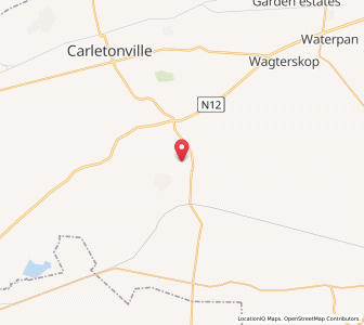 Map of Fochville, Gauteng