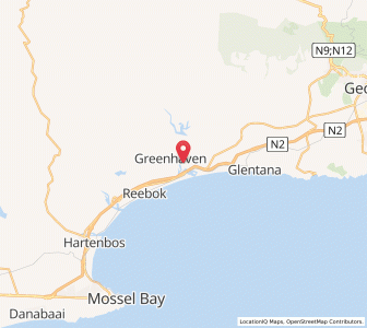 Map of Groot-Brakrivier, Western Cape