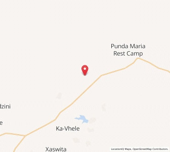 Map of Ka-Mhinga, Limpopo