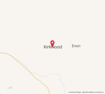 Map of Kirkwood, Eastern Cape