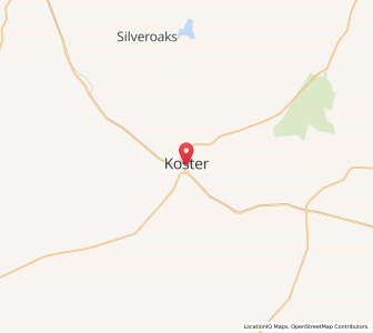 Map of Koster, North-West