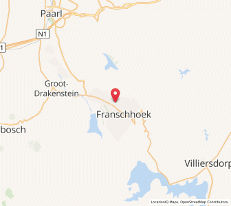Map of Le Roux, Western Cape