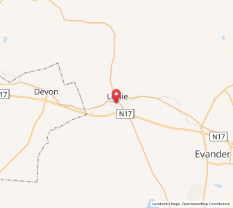 Map of Lebohang, Mpumalanga