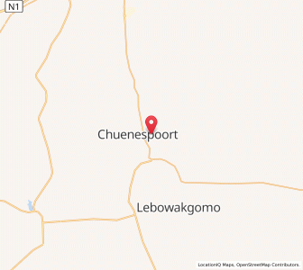 Map of Lebowakgomo, Limpopo