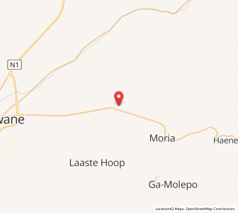 Map of Mankweng, Limpopo