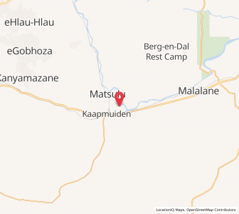 Map of Matsulu, Mpumalanga