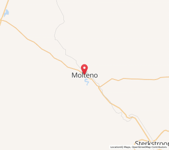 Map of Molteno, Eastern Cape