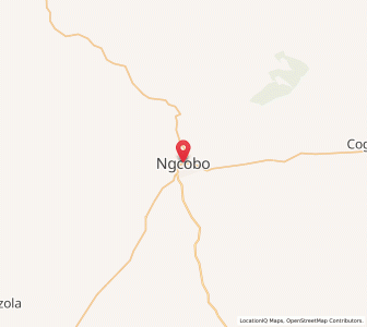 Map of Ngcobo, Eastern Cape