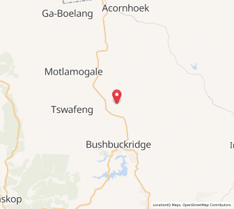 Map of Orinoco A, Mpumalanga