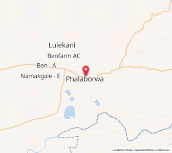 Map of Phalaborwa, Limpopo