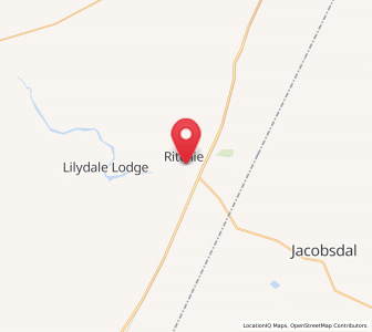 Map of Ritchie, Northern Cape