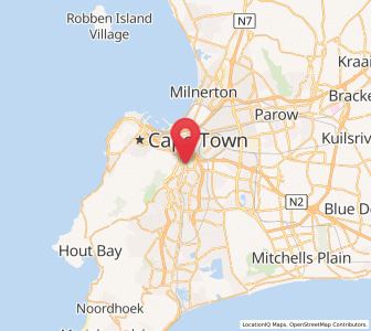 Map of Rosebank, Western Cape