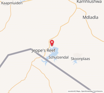 Map of Schoemansdal, Mpumalanga