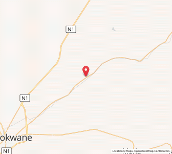 Map of Sebayeng, Limpopo