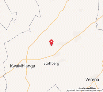 Map of Somaroboro, Mpumalanga