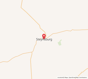 Map of Steynsburg, Eastern Cape