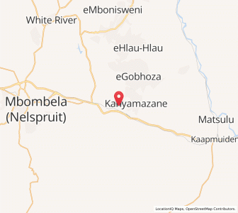 Map of Tekwane, Mpumalanga