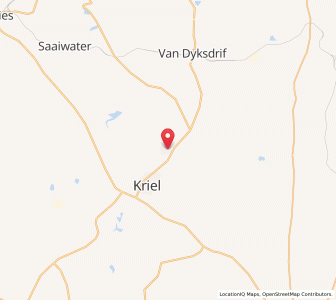 Map of Thubelihle, Mpumalanga