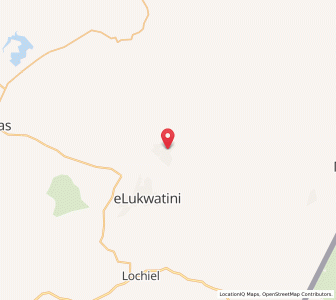 Map of Tjakastad, Mpumalanga