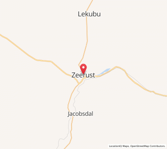 Map of Zeerust, North-West